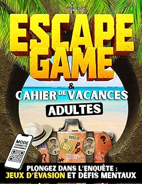 Escape Game Cahier de Vacances